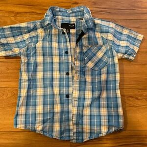 Boys size 7 Hurley button down shirt